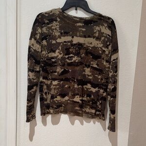 Rock & Republic Camouflage Sweater
